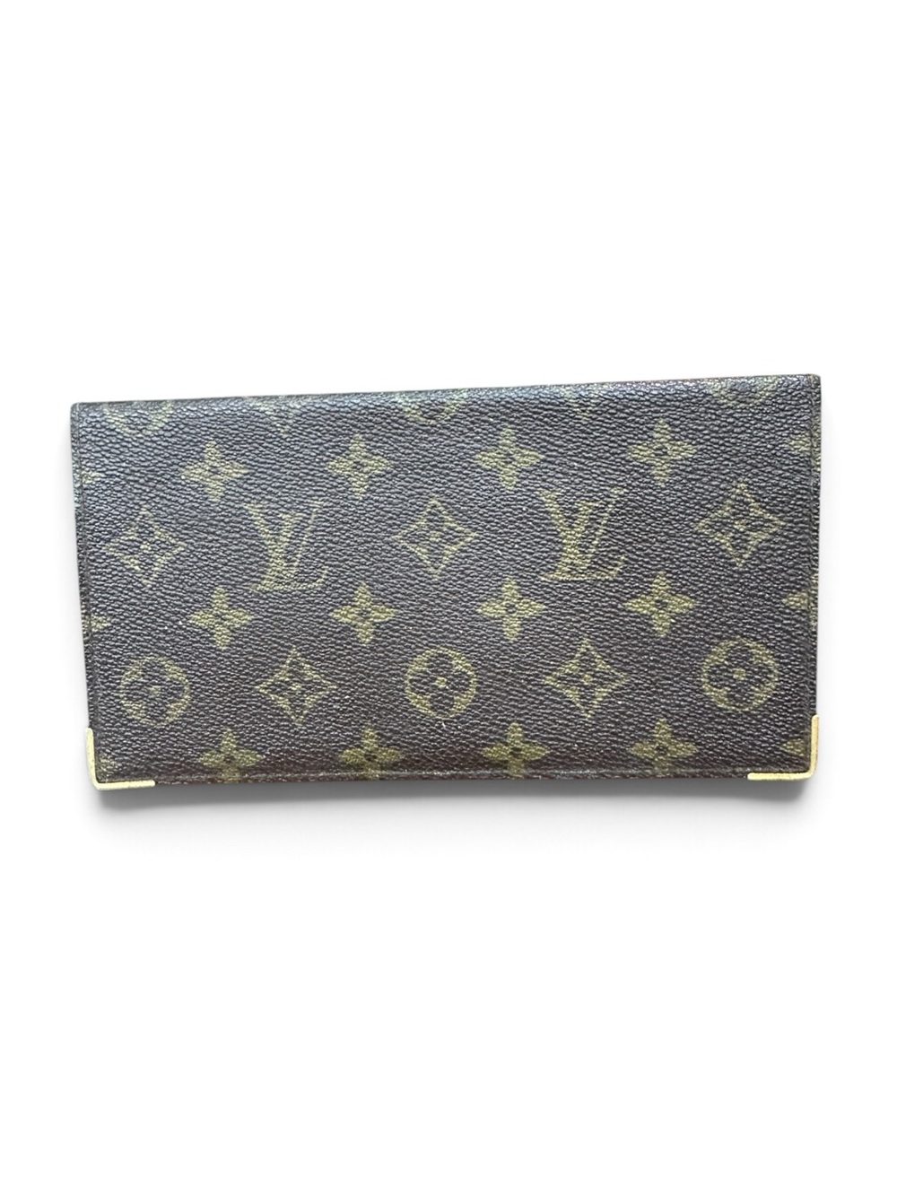 Louis Vuitton 1982 Monogram Porte Chéquier Checkbook Wallet